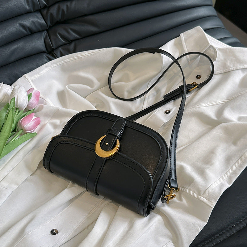 Women's Retro High-grade Fashion Crossbody Saddle Bag