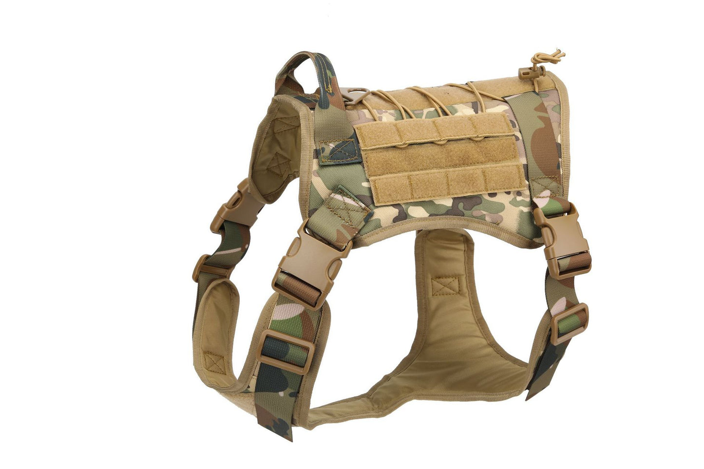 Outdoor Tactical Training Dog Clothes Large Camouflage Pet Vest