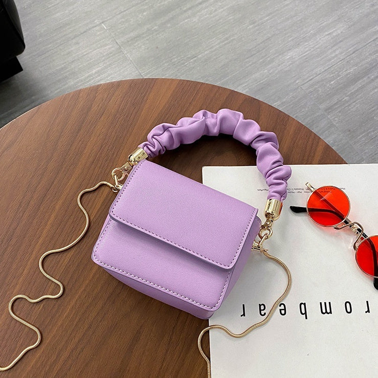 Korean Style Fashionable Crossbody Mini Single Shoulder Small Square Bag