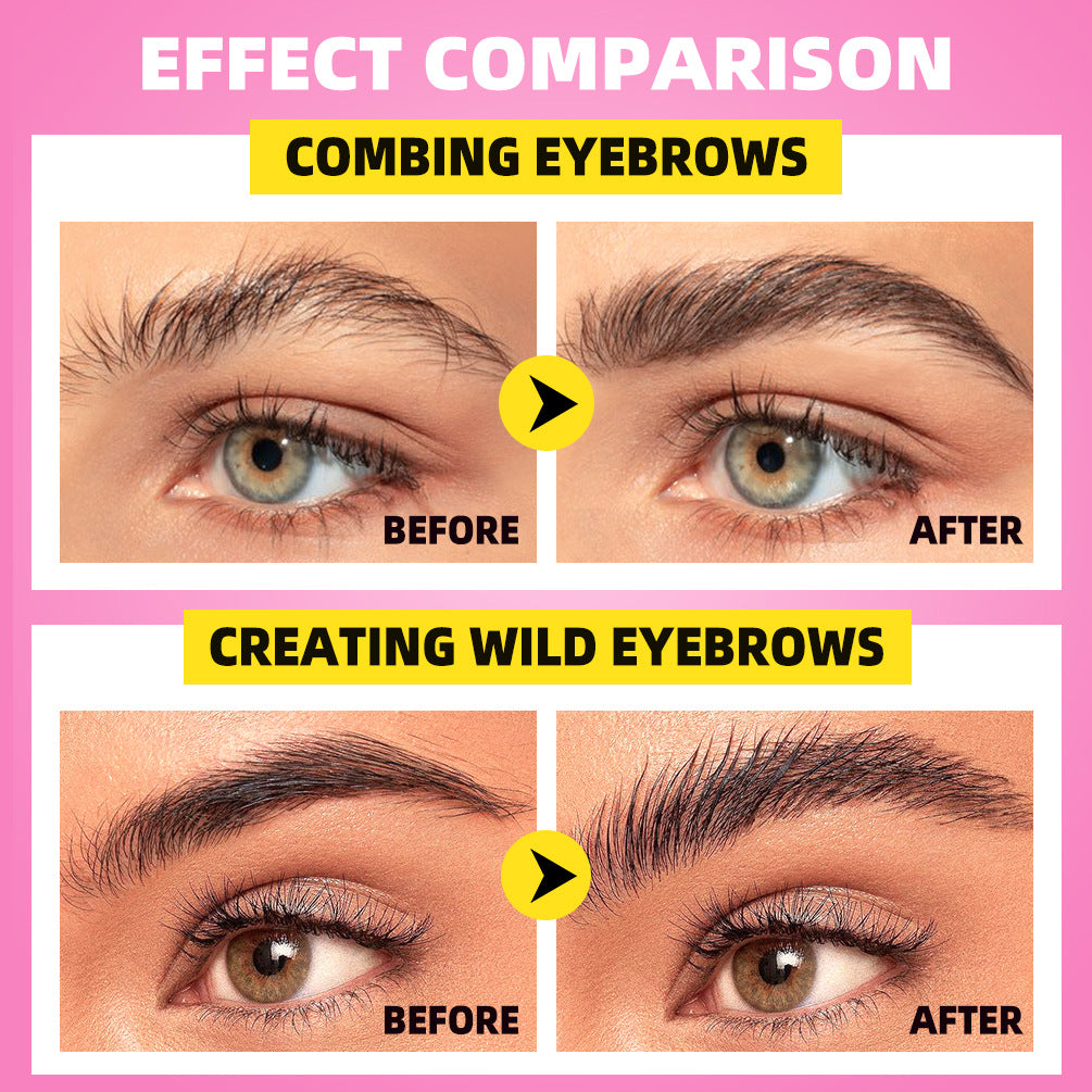 Hose Shaping Eyebrow Gel European And American Three-dimensional Natural Wild Eyebrow Waterproof