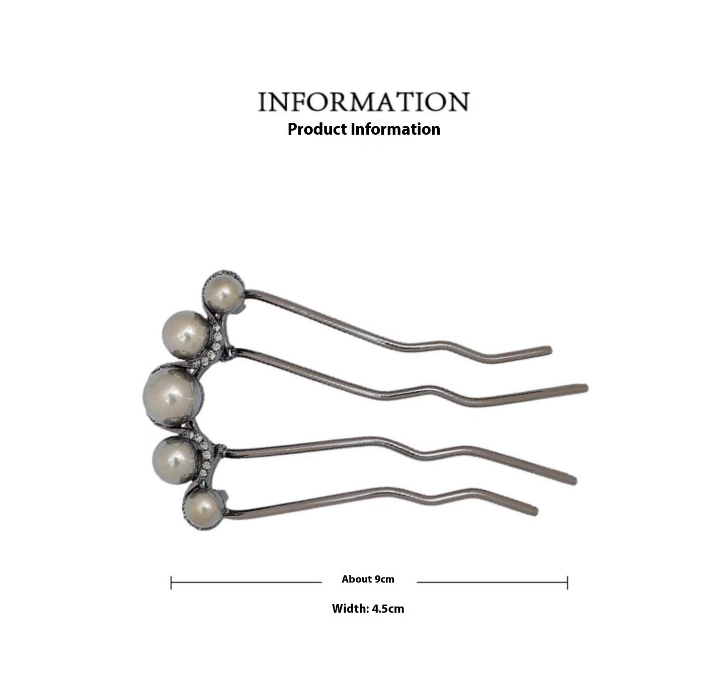 Pearl U-shaped Hairpin With A High-end Feel