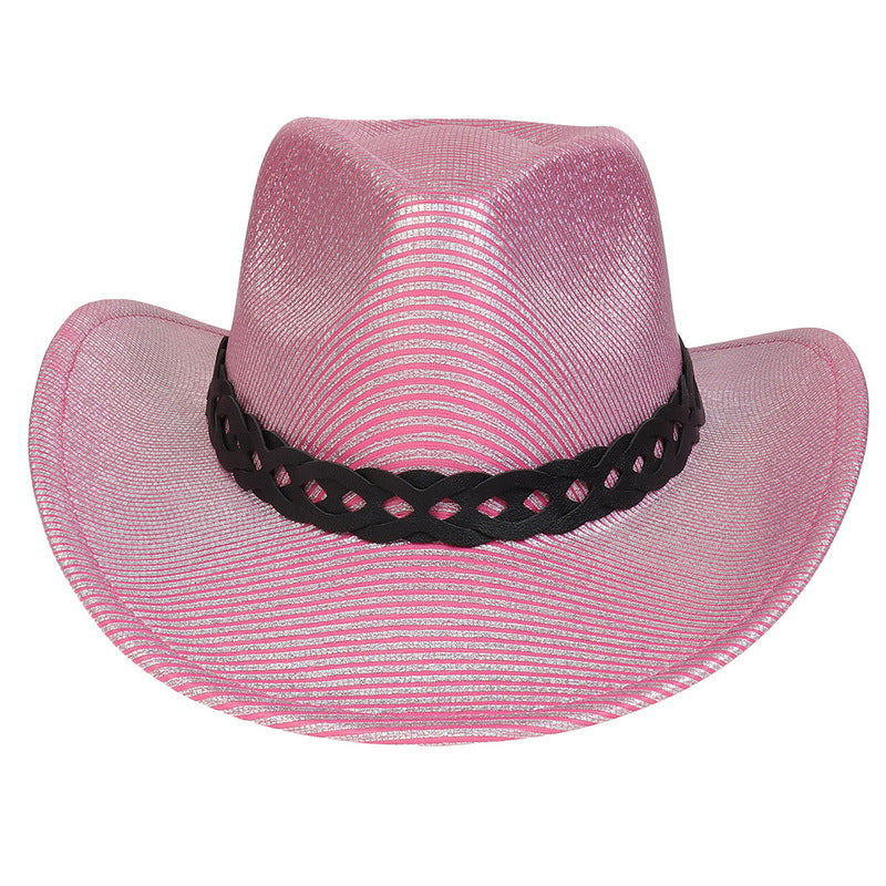 Perlemors Cowboyhat Bold Fest Topper Performance Rekvisitter Kasket