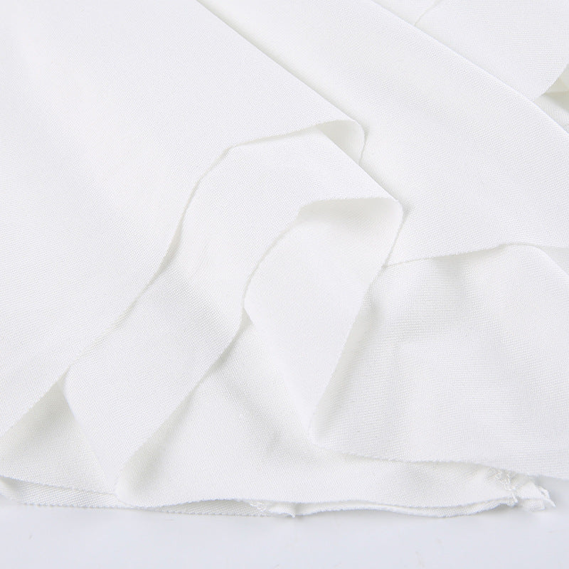 Women's Fashion Splicing Irregular Half-body Skirt