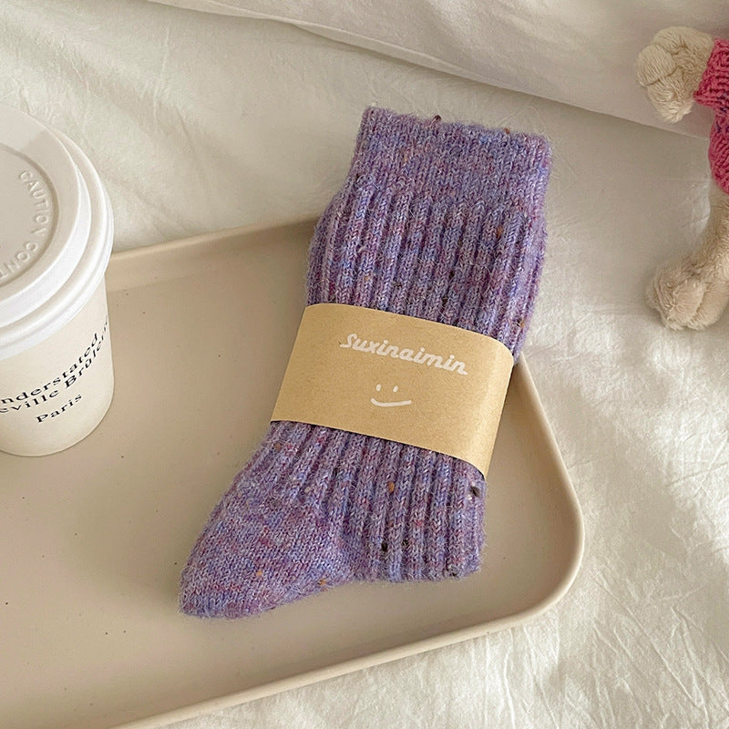 Womens Thick Warm Wool Socks
