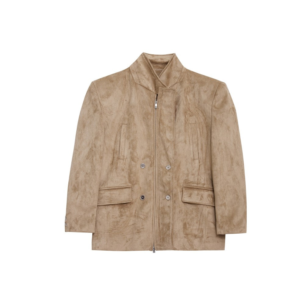 Metal Embellished Jacket Multiple Wear Suit Jacket