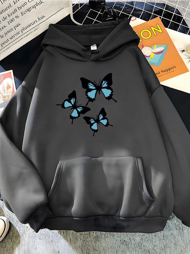 Sweet And Fresh Polyester Hooded Regular Sleeve Long Sleeve Street