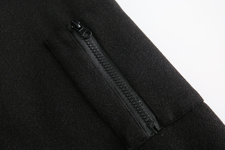 Handwritten Letter Embroidery Jacket Men