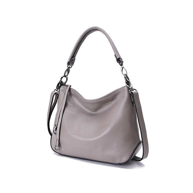 Crossbody Bag Closed-toe Layer Cowhide Portable