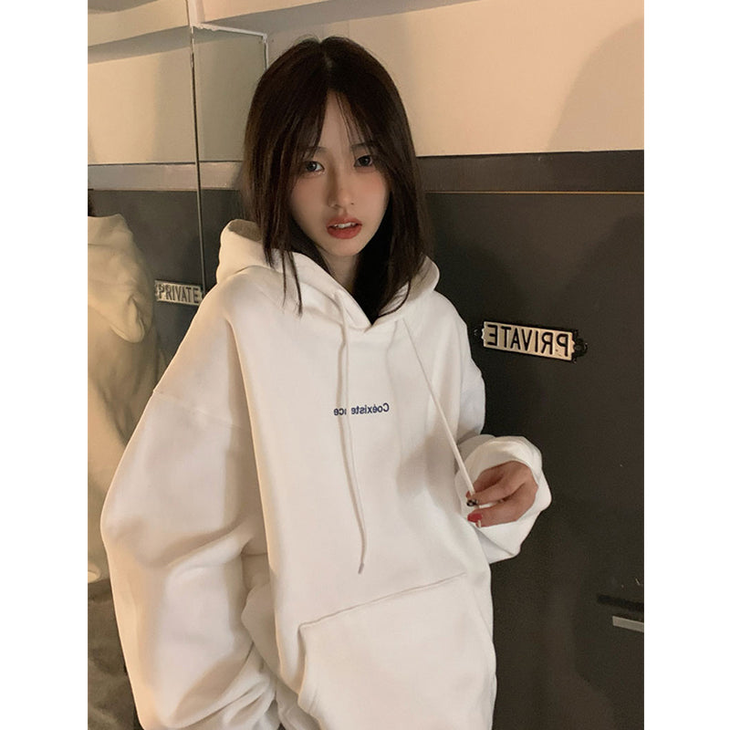 Lazy Wind Loose Korean Version Ins Trendy Coat Top Clothes