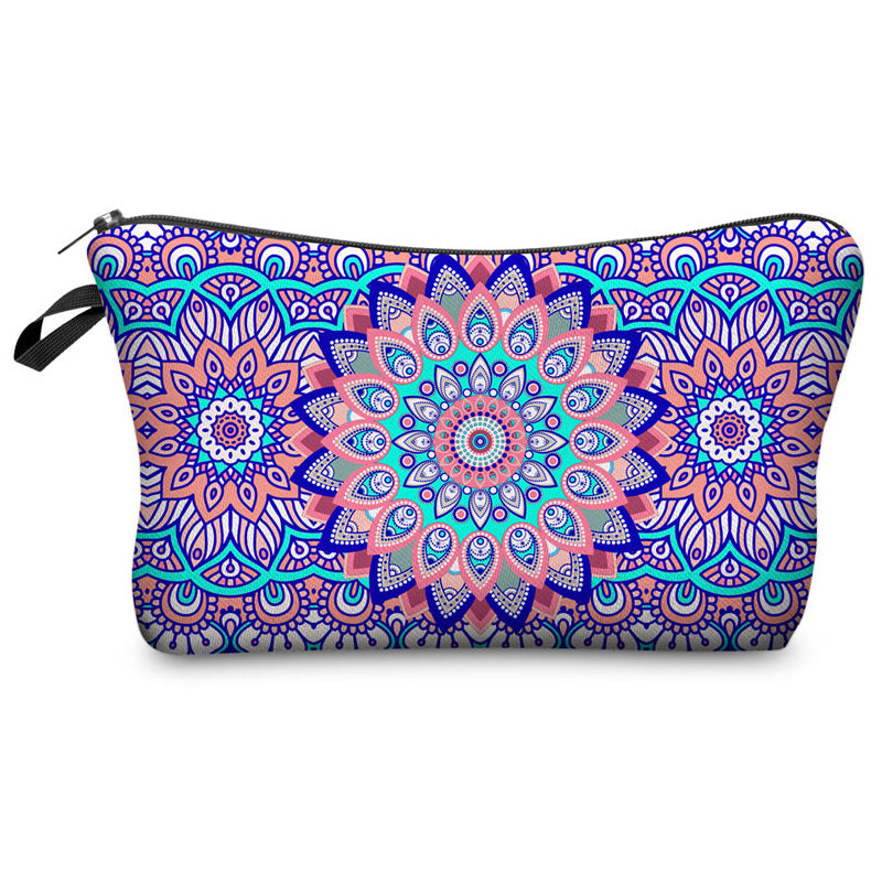Mandala Print Pattern Travel Storage Bag