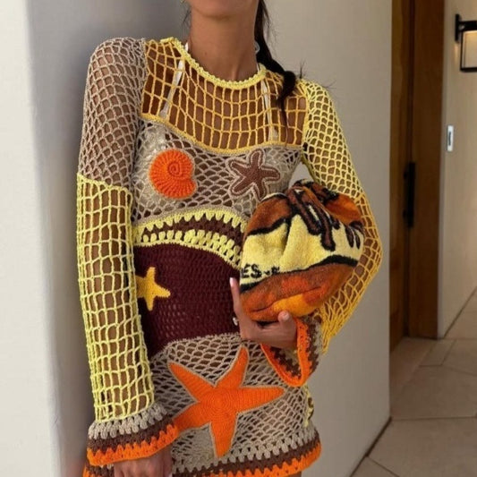 Crochet Mini Skirt