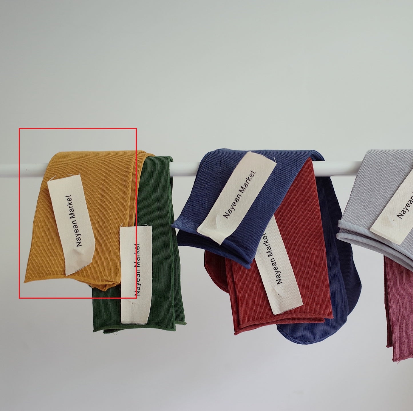Combed Cotton Tube Socks Straight Board Without Root Multi-color Curling Candy Color