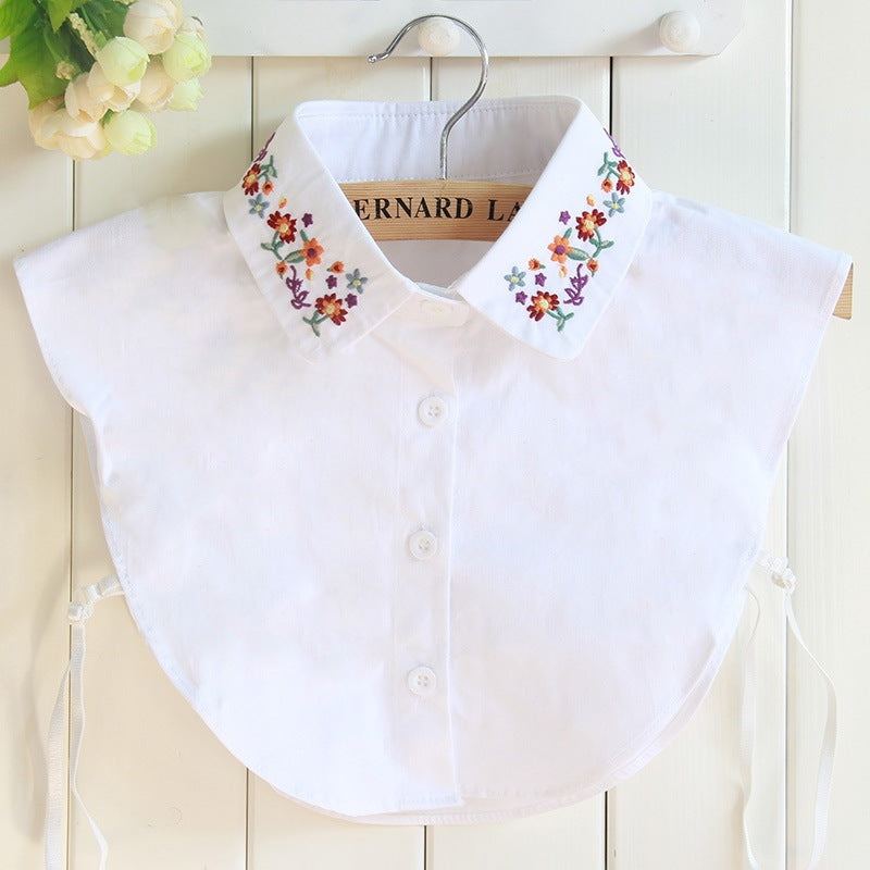 Fake Collar Women's Sweater Fashion Hollow Ribbon Decoration