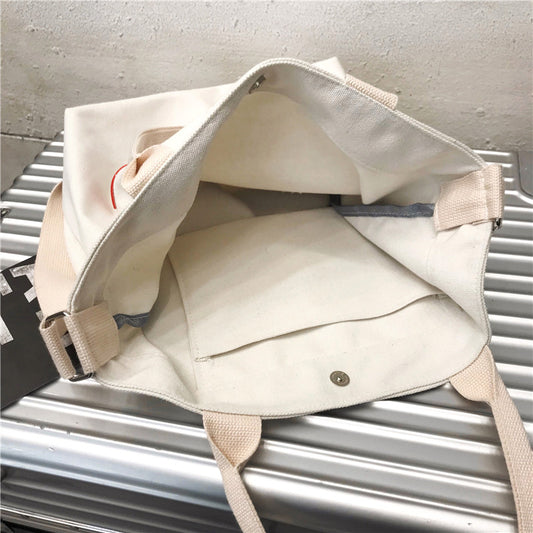 Ladies Polyester Canvas Shoulder Bag