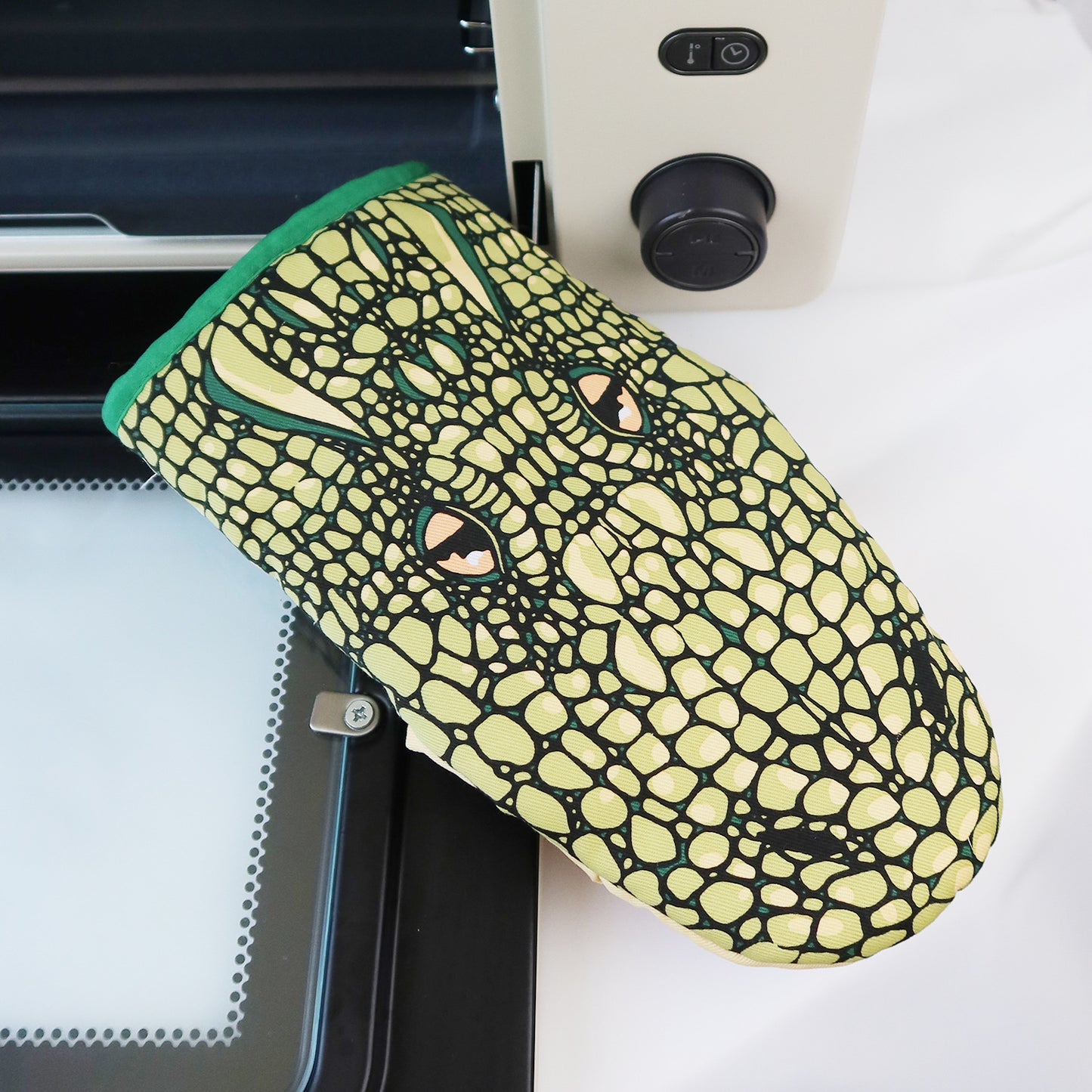 Cartoon Animal Thermal Insulation Thickening Oven Gloves BBQ Anti-scald