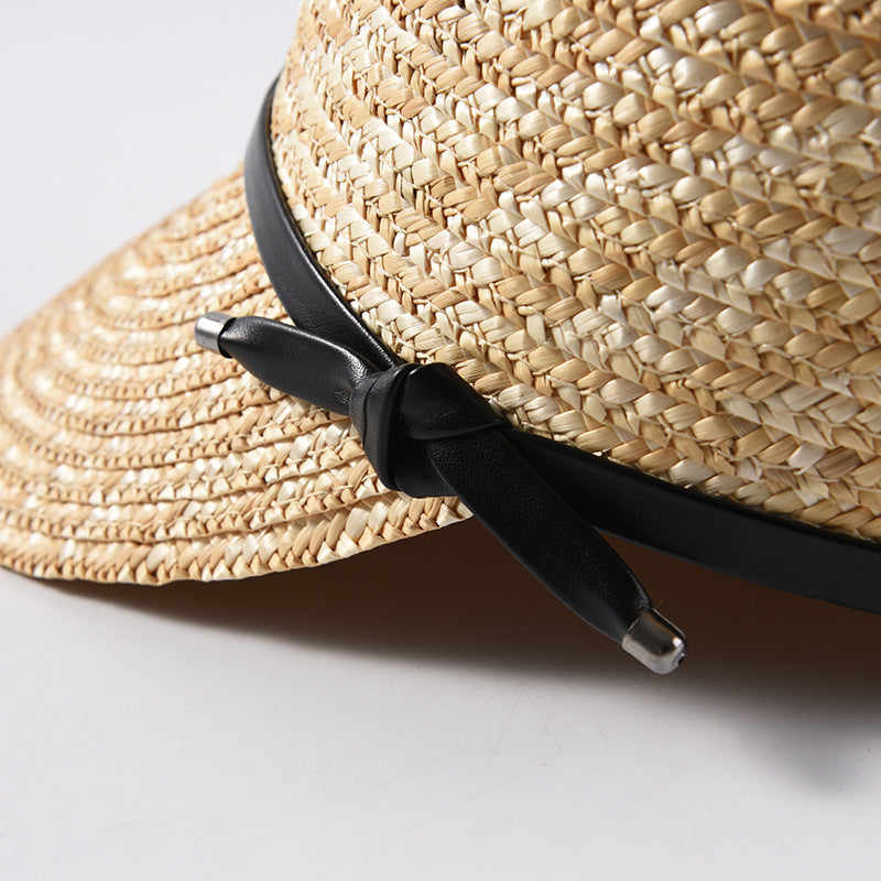 New Straw Peaked Hat Holiday Wind Ladies Shade