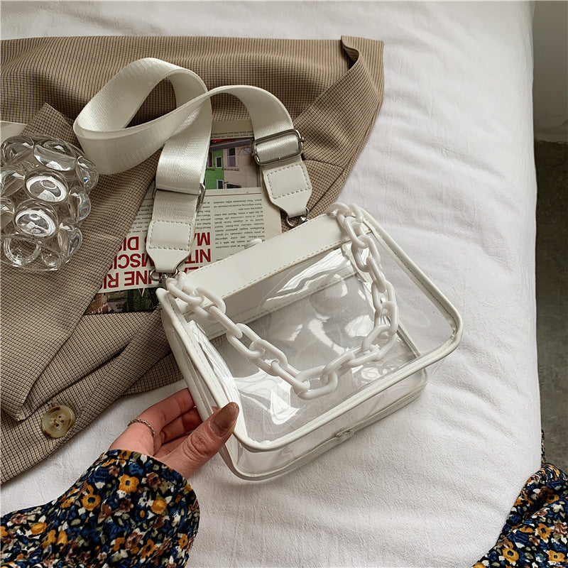 Transparent Crossbody Bag One Shoulder Jelly