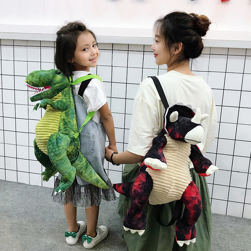 Cartoon Big Dinosaur Plush Toy Backpack