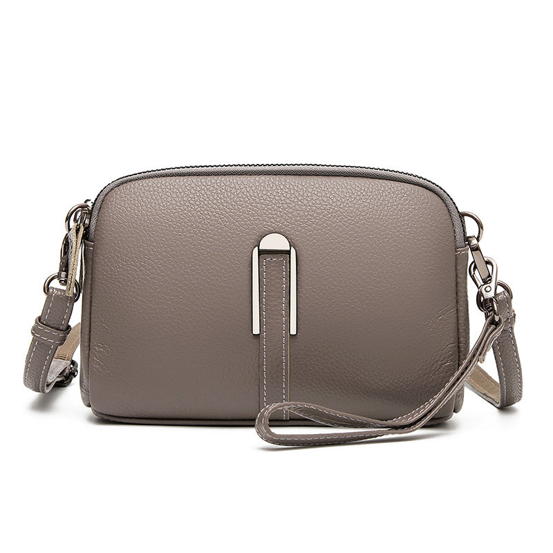 Women's Fashion Head Layer Cowhide Shoulder Crossbody Bag