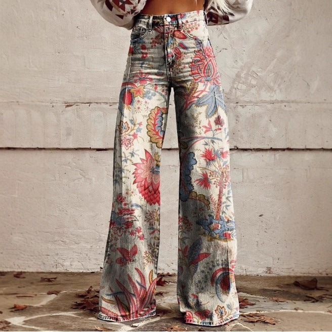 Lightweight Faux Denim Jeans In Plus Sizescasual And Versatile