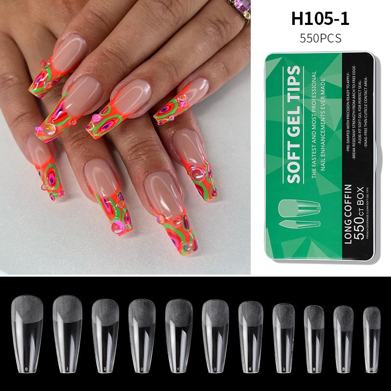 Porcelain White Box Nail Polish Ultra-thin And Scratch Free Matte