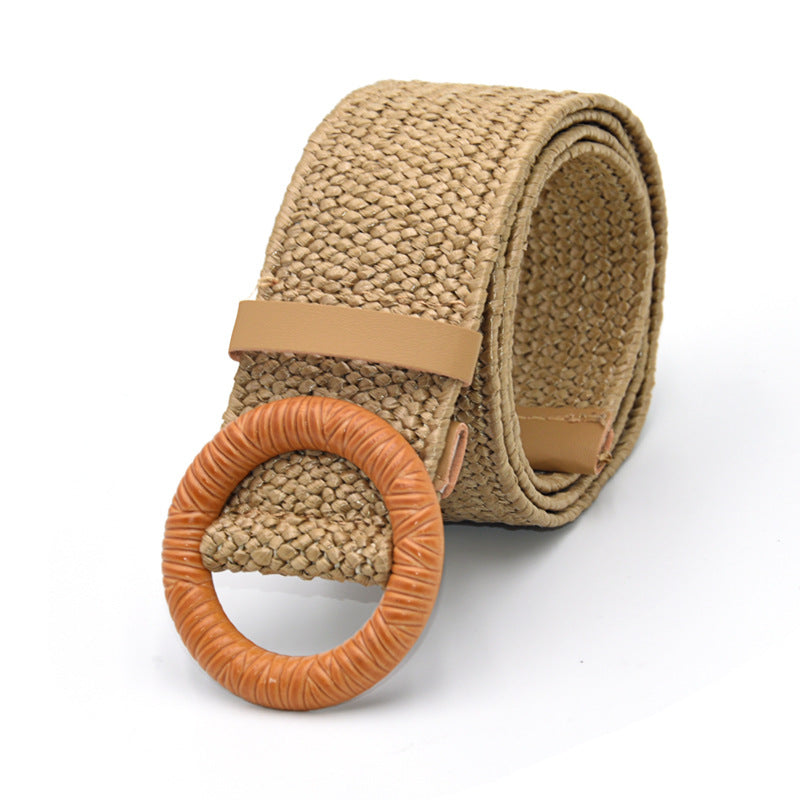 Bohemian Holiday Linen Woven Belt