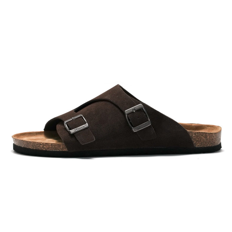 Ladies Cork Sandals For Outer Wear
