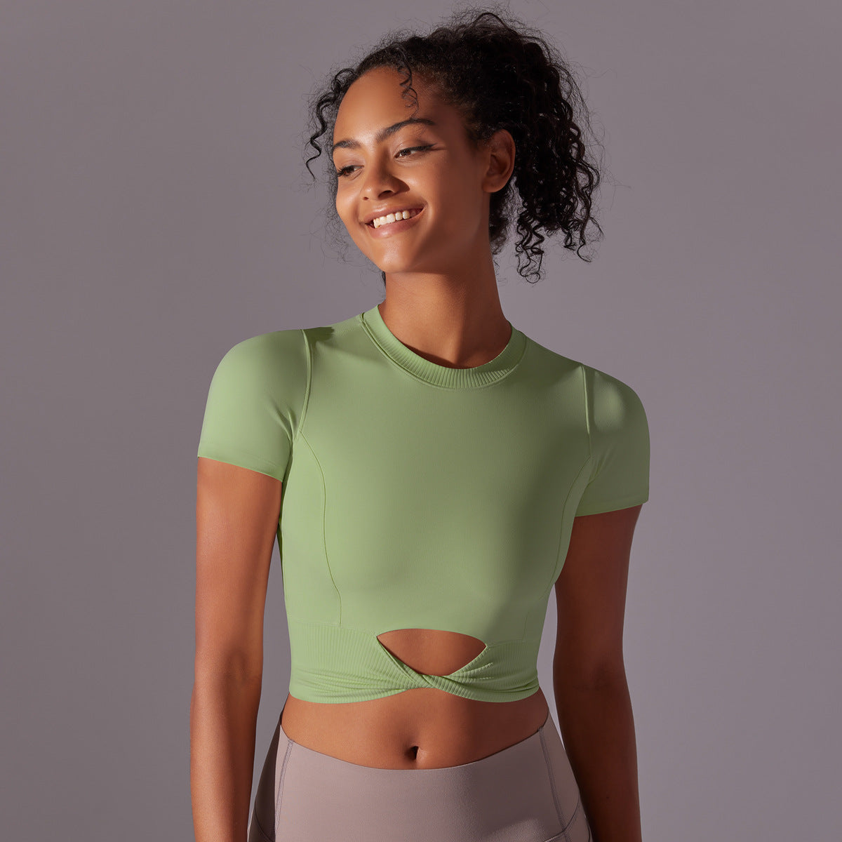 Tight Sports Breathable High Elastic Short Sleeve