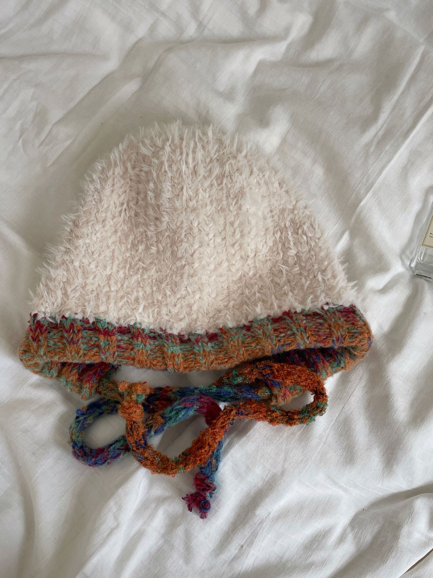Big Head Circumference Plush Knitted Hat Children