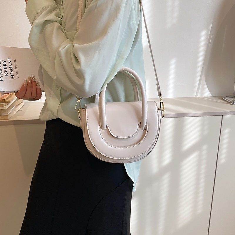 Women's Fashionable And Versatile Simple Single Shoulder Crossbody Bag