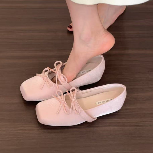 Height Increasing Insole 3CM French Mary Jane Shoes