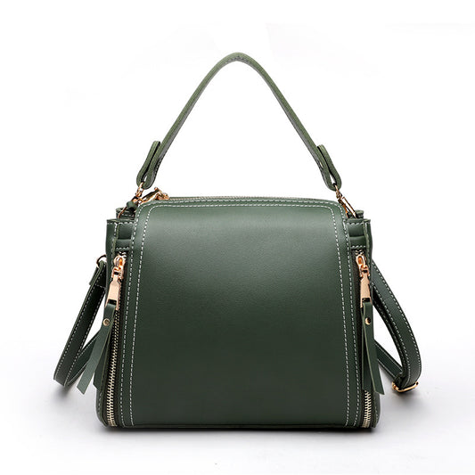 College Bucket Fashion One-shoulder Diagonal Bag