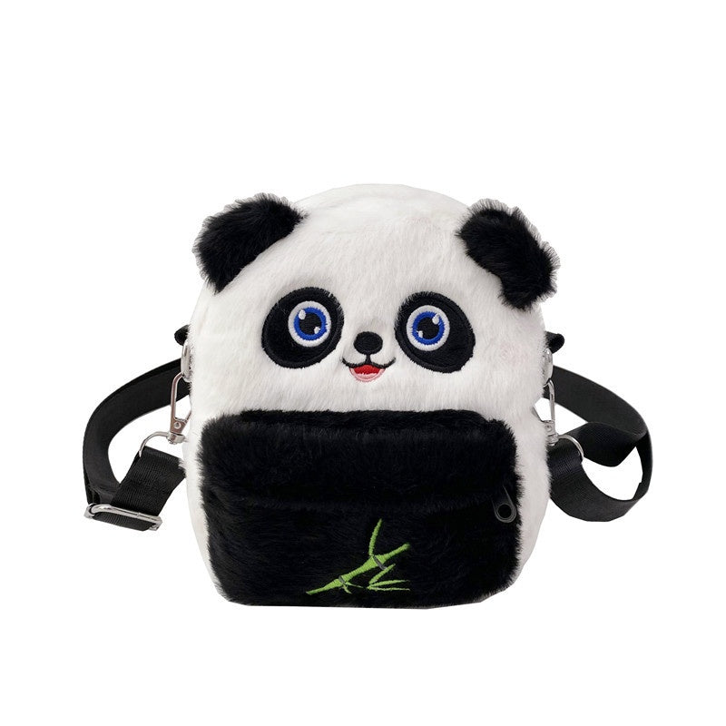 Cute Panda Small Bag Personalized Mini Children's Parent-child Plush