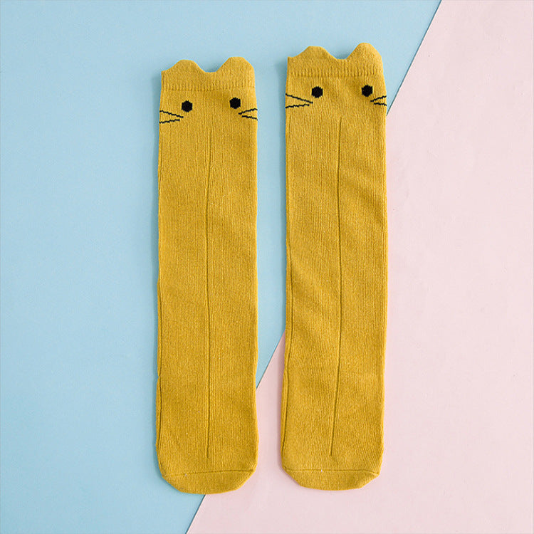 Autumn And Winter Baby Cotton Long Tube Children Socks