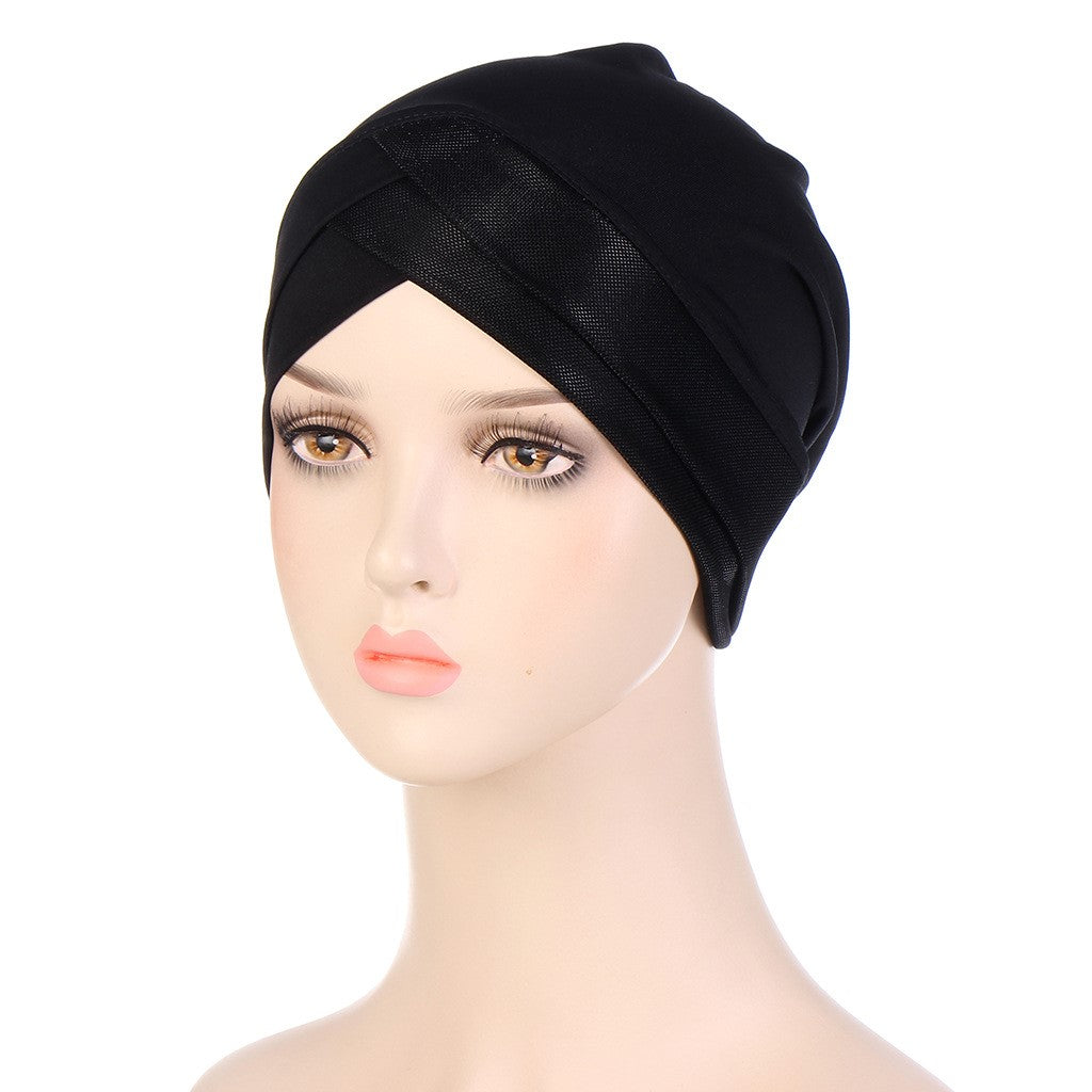 Sun Protection Home Mom Cap Hood Set Wrap Head Hat