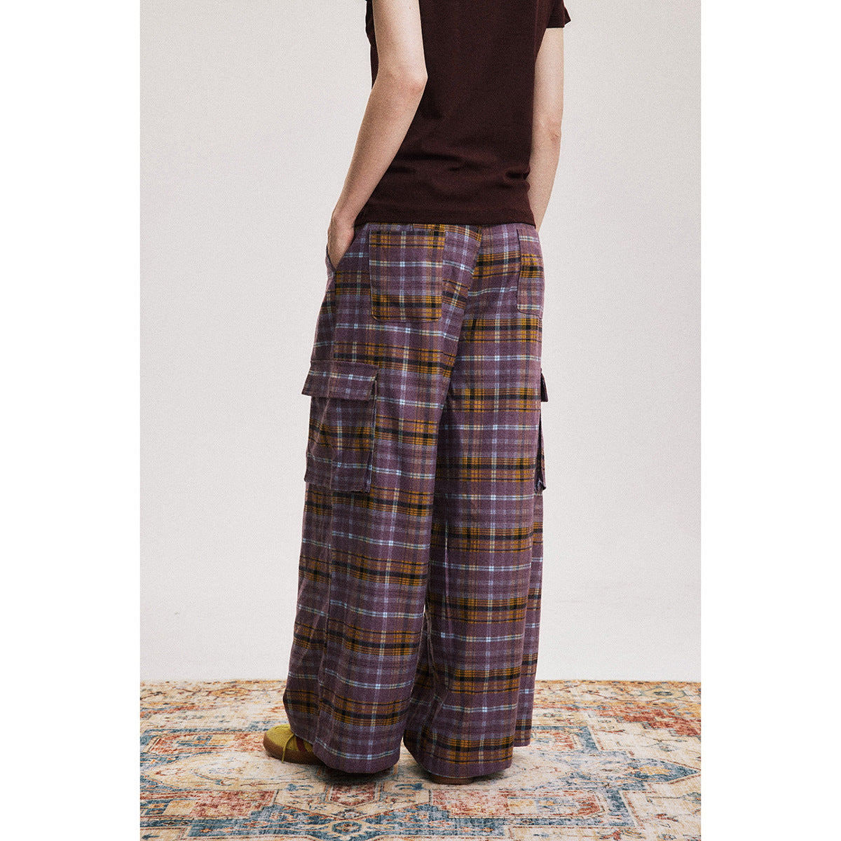 New Retro Wide Leg Trousers Men And Women Loose