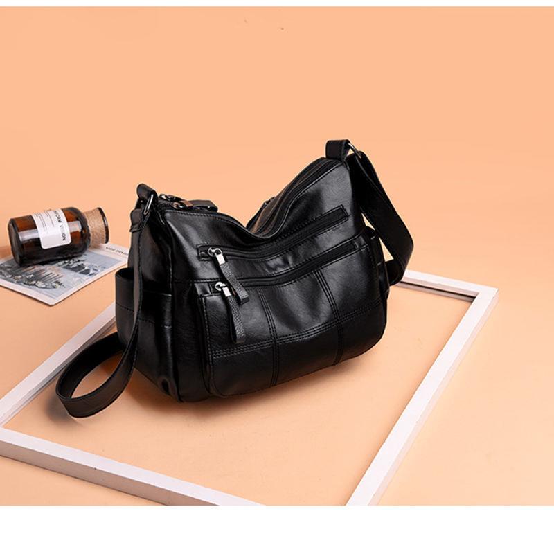 Women New Soft Leather Single Shoulder Messenger Bag