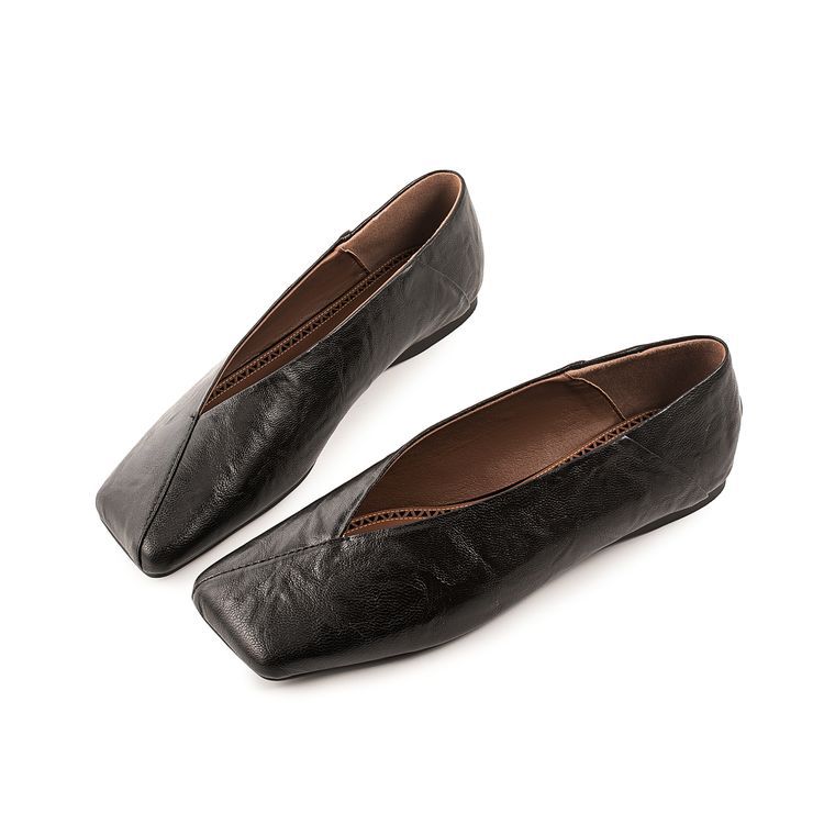 Retro Mary Jane Comfortable Leather Oversized Shoes