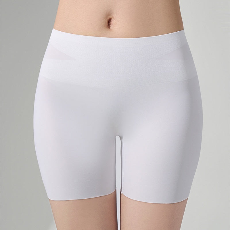 Is-silke Sømløse Mid-rise Mavekontrol Numseløftende Anti-udkig Leggings