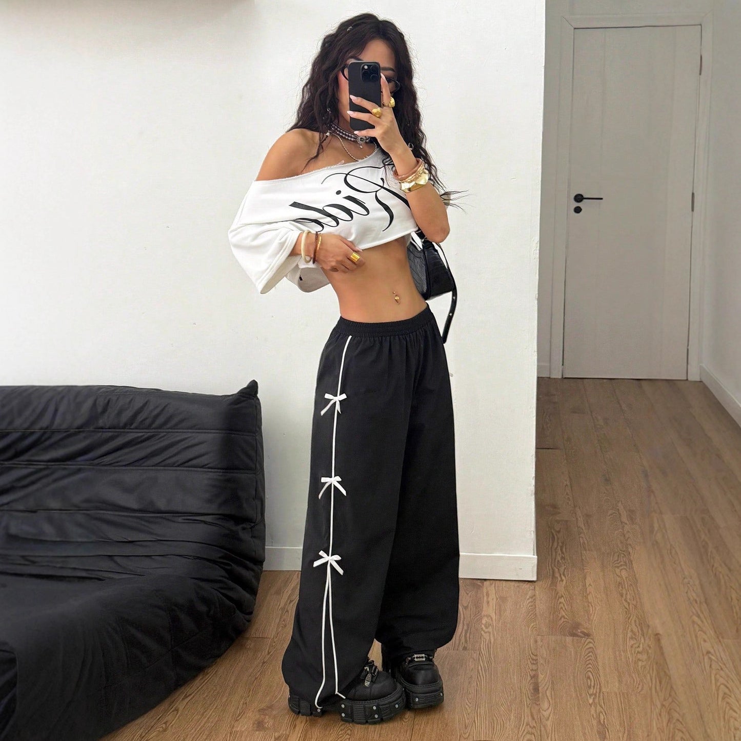 Versatile Relaxed-fit Design-forward Straight-leg Pants