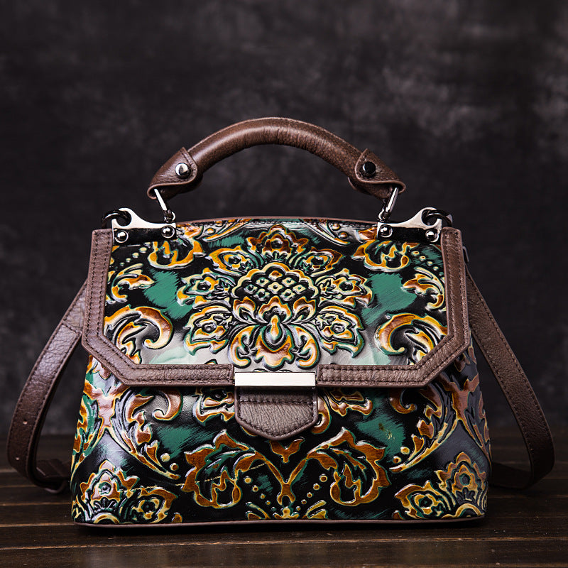 Women's Shoulder Messenger Bag National Style