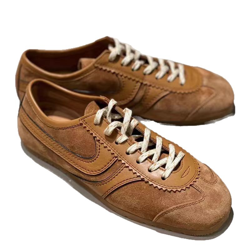 Genuine Leather Retro Women's New Autumn Casual Versatile Sneakers