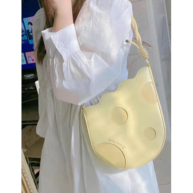 New Women's Fashion One Shoulder Biscuit Bag