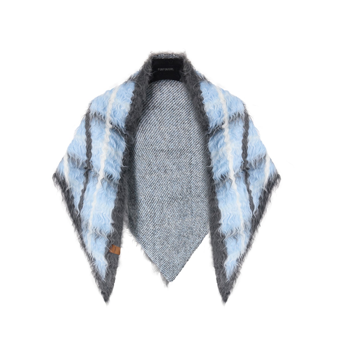 Cotton Wool Plaid Shawl Women's Warm Scarf
