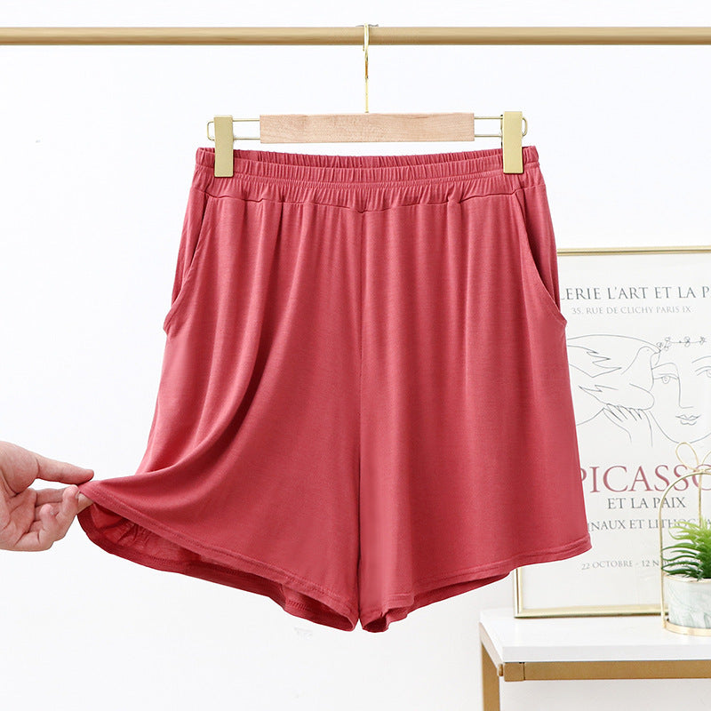 Thin Home Loose Short Pyjama Trousers Outer Wear