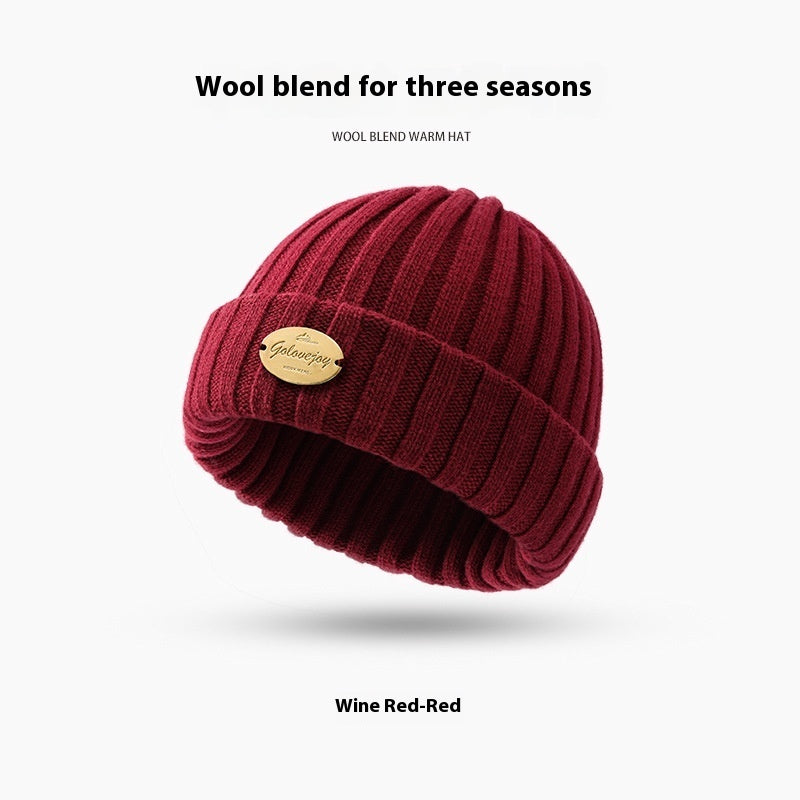 Warm Hat Scarf Integrated Fleece-lined Thick Mask Windproof