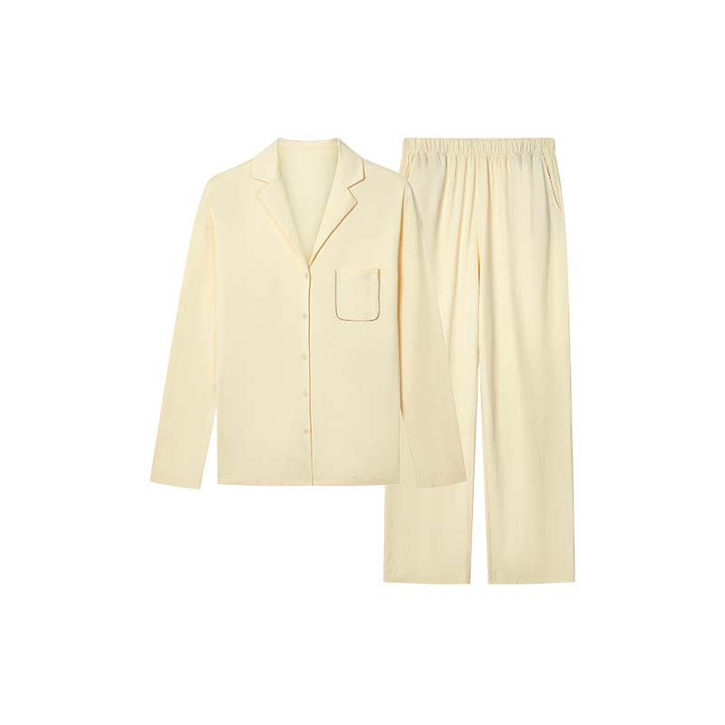 Cloud Cotton Cardigan Modal Couple Pajama Set