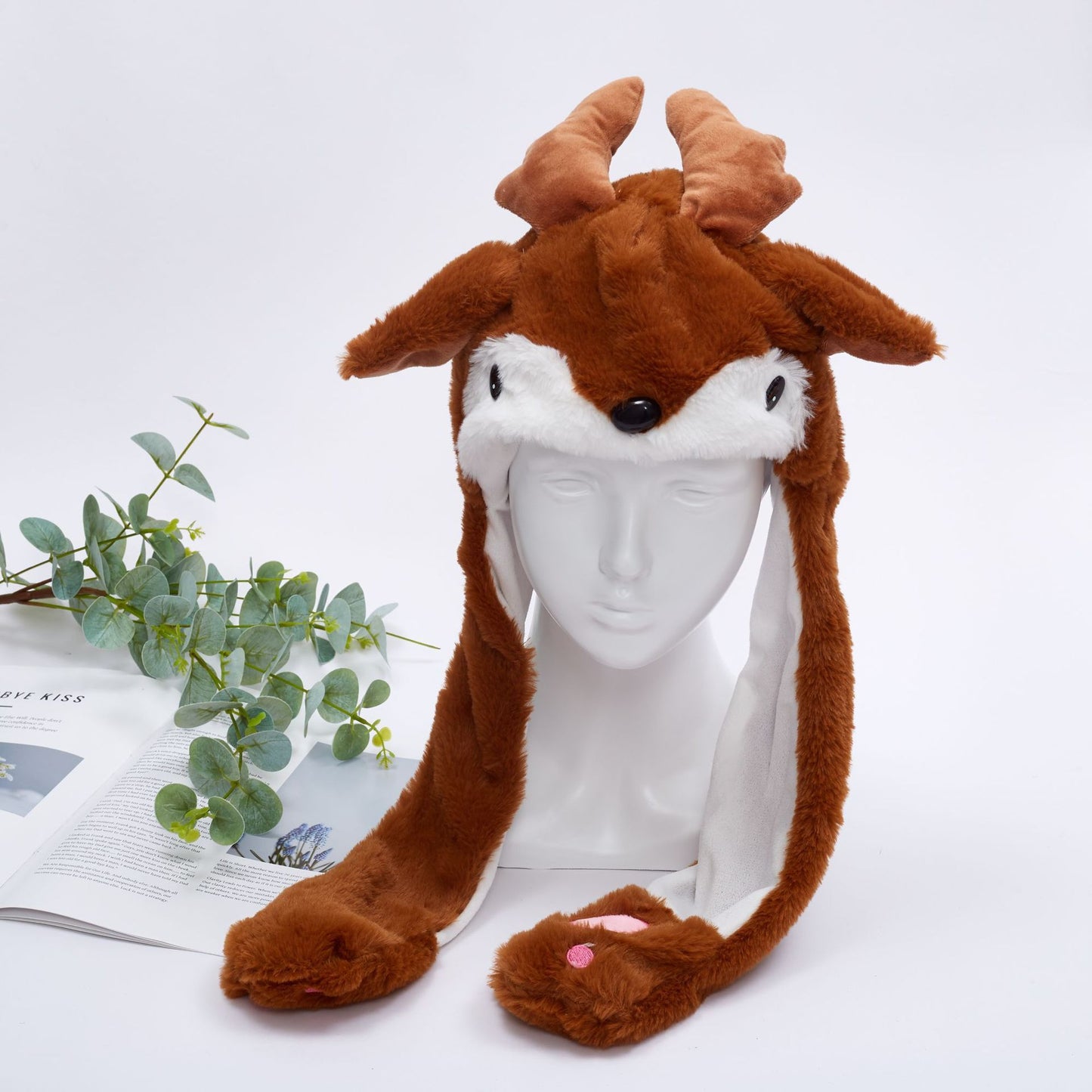 Christmas Hat Cute Elk Children's Boys And Girls Funny