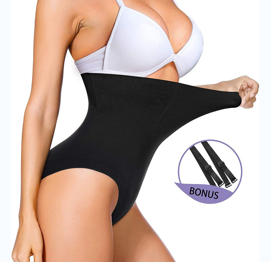 Women's High Waist Anti-Slip Silicone Belt Corset Waist Abdominal Beauty Panties