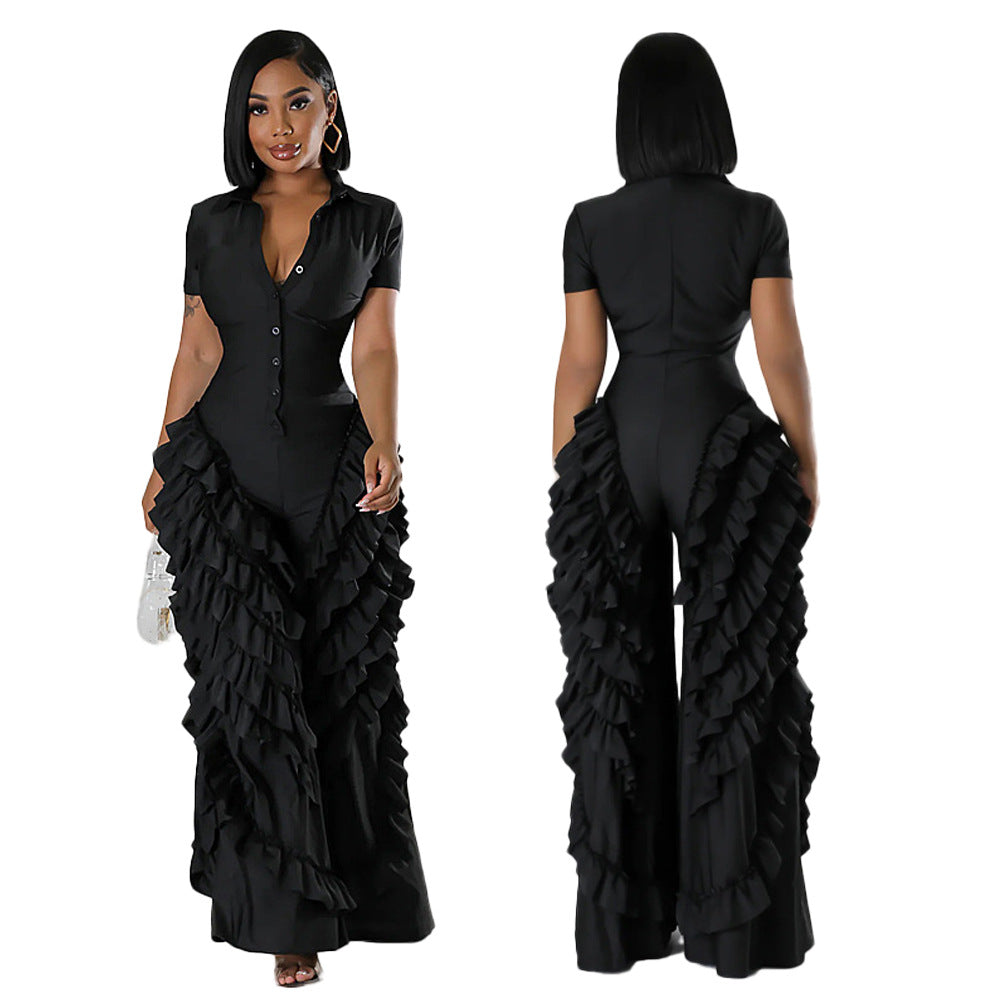 Fashion Loose Slim Fit Bodysuit